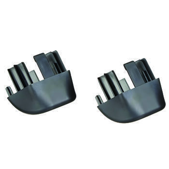 Embouts de rail noir