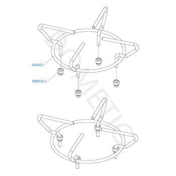kit grille acier