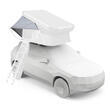 Protection anti pluie pour tente de toit Widesky : Coloris Gris Cendré Thule