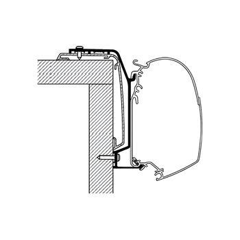 Adapateur de store Rapido S8 / S80DF 2025 pour store Omnistor 5200 5 m