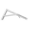 Console pliante ultra résistante 200 kg : Blanc de dimensions 30x16x2cm Decmo