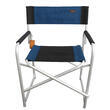 Fauteuil directeur Havana : Coloris  Bleu Foncé / Noir Soplair