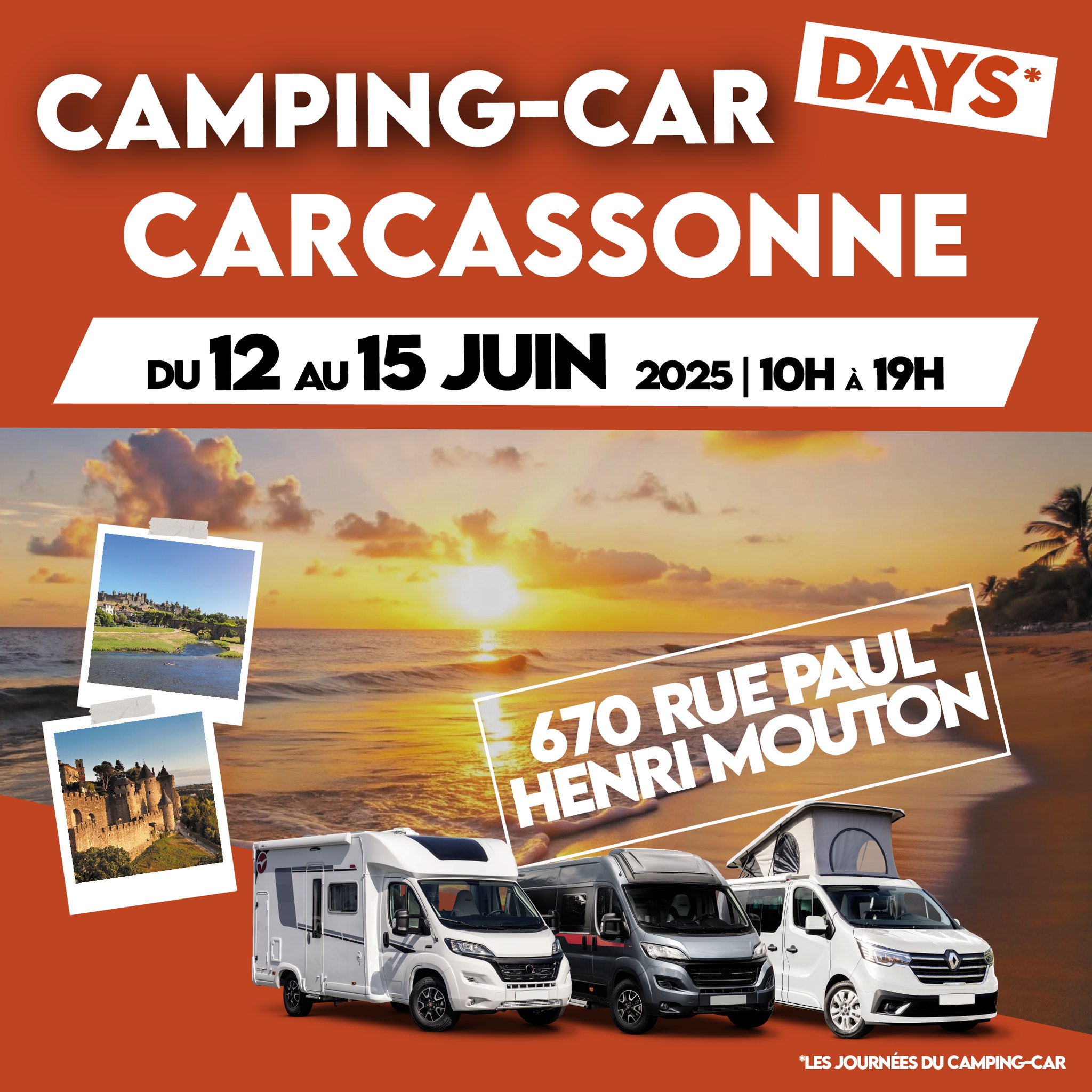 L'événement Camping-car days débarque à Carcassonne