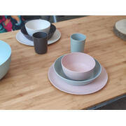Lot de 4 assiettes creuses en PLA