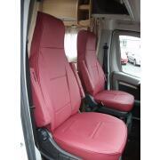 Housses sur-mesure camping-car : Leather touch 3 banquettes