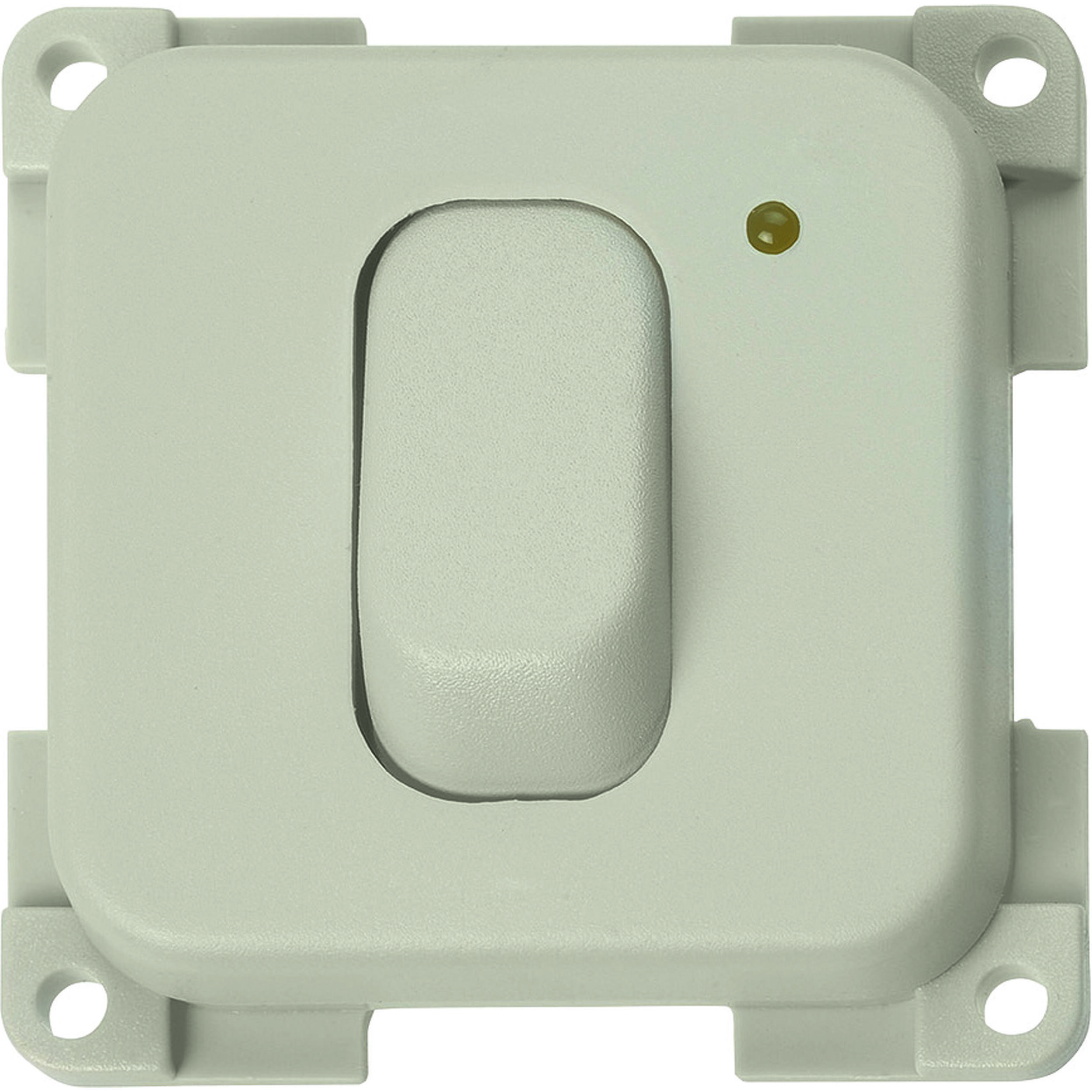Interrupteur à bascule : 12V + voyant gris clair