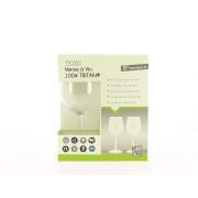 Lot de 2 verres à vin en tritan