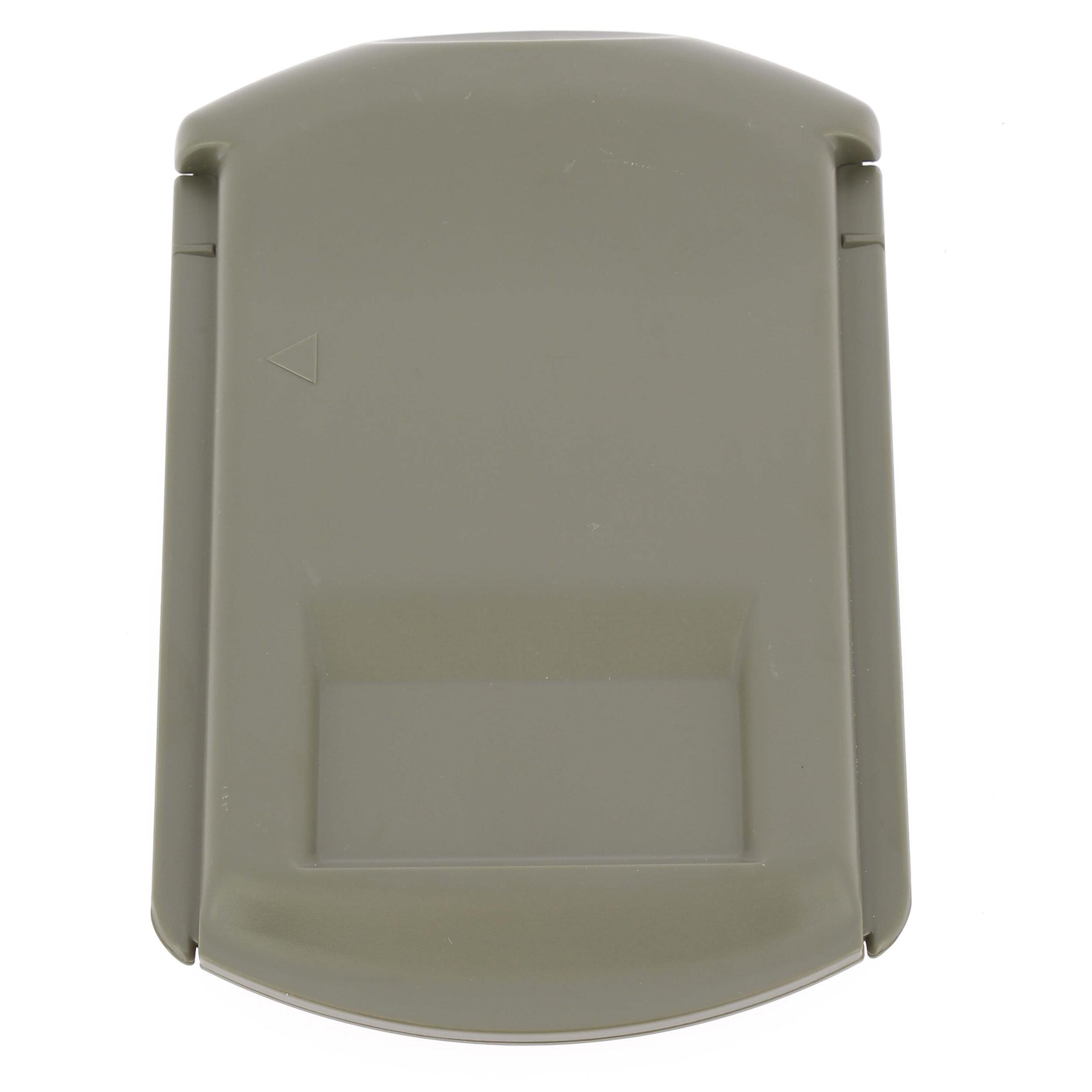 Plaque de recouvrement de la vanne couleur grise