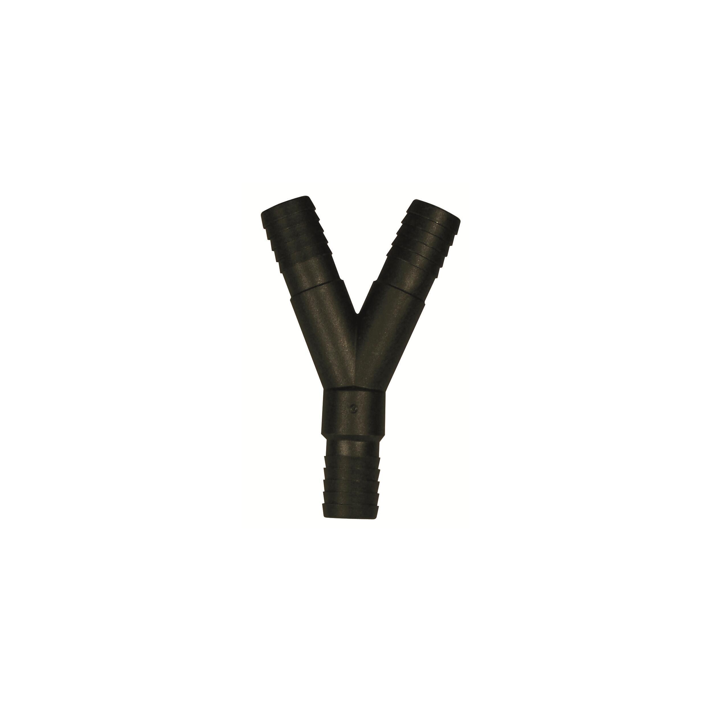 Y tuyau plastique : diam. 25 mm