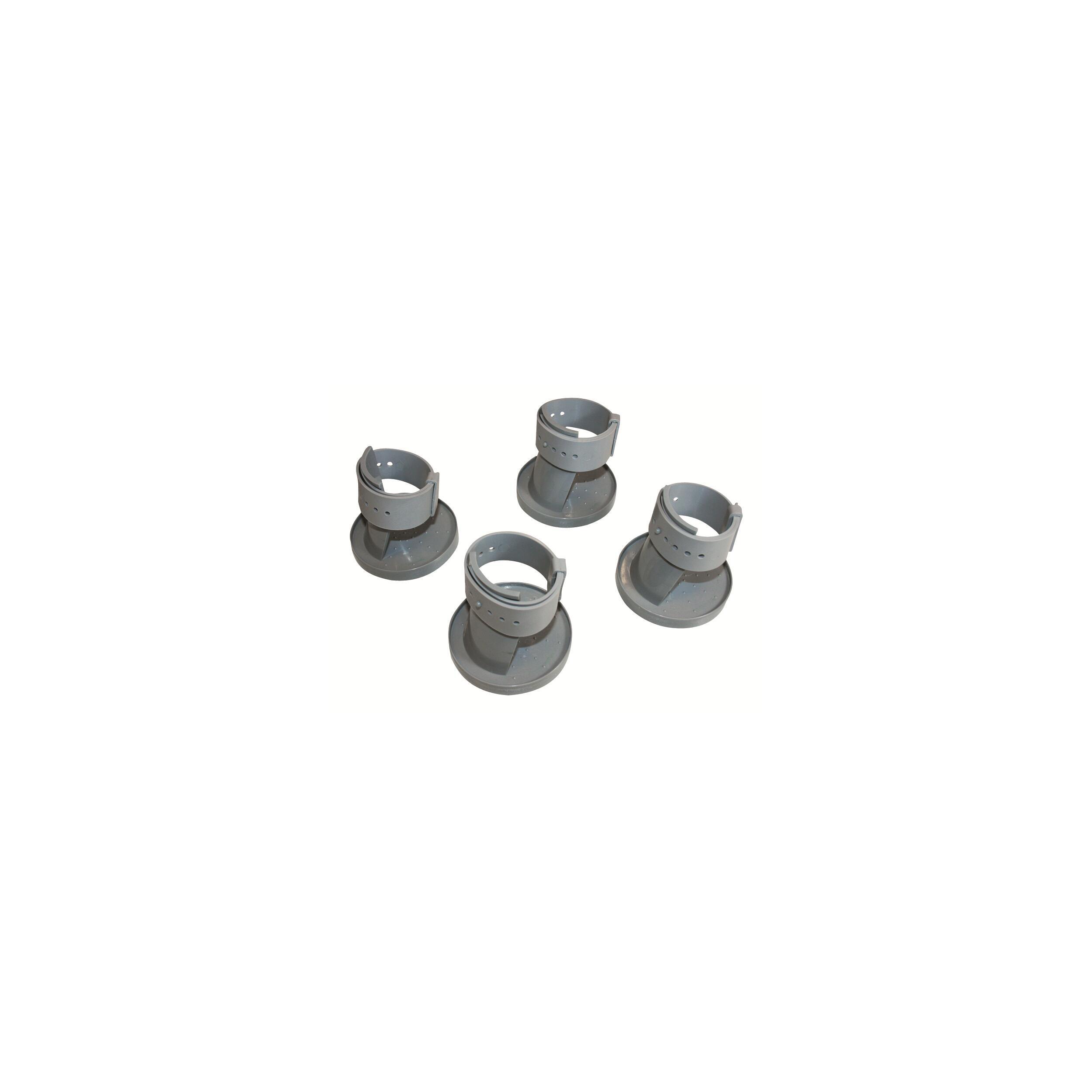 Plaquettes pieds de table