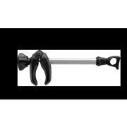 Bike holders avec fermeture AcuTight : Bike Holder 2 avec un verrou AcuTight Knob gris anodisé