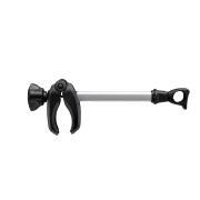 Bike holders avec fermeture AcuTight : Bike Holder 2 avec un verrou AcuTight Knob gris anodisé