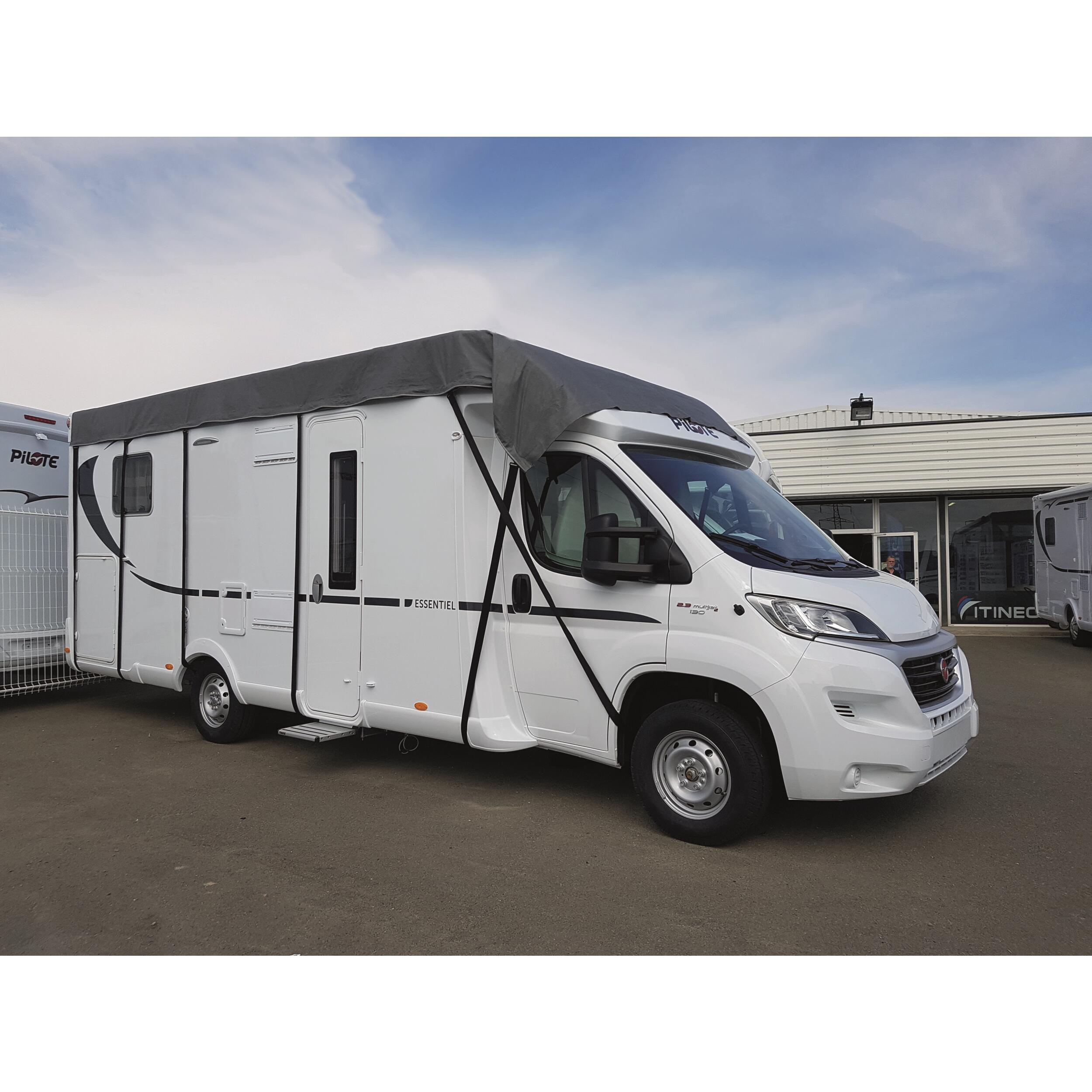 Bâche de protection de toit Tyvek : 6,50 x 3,00 m