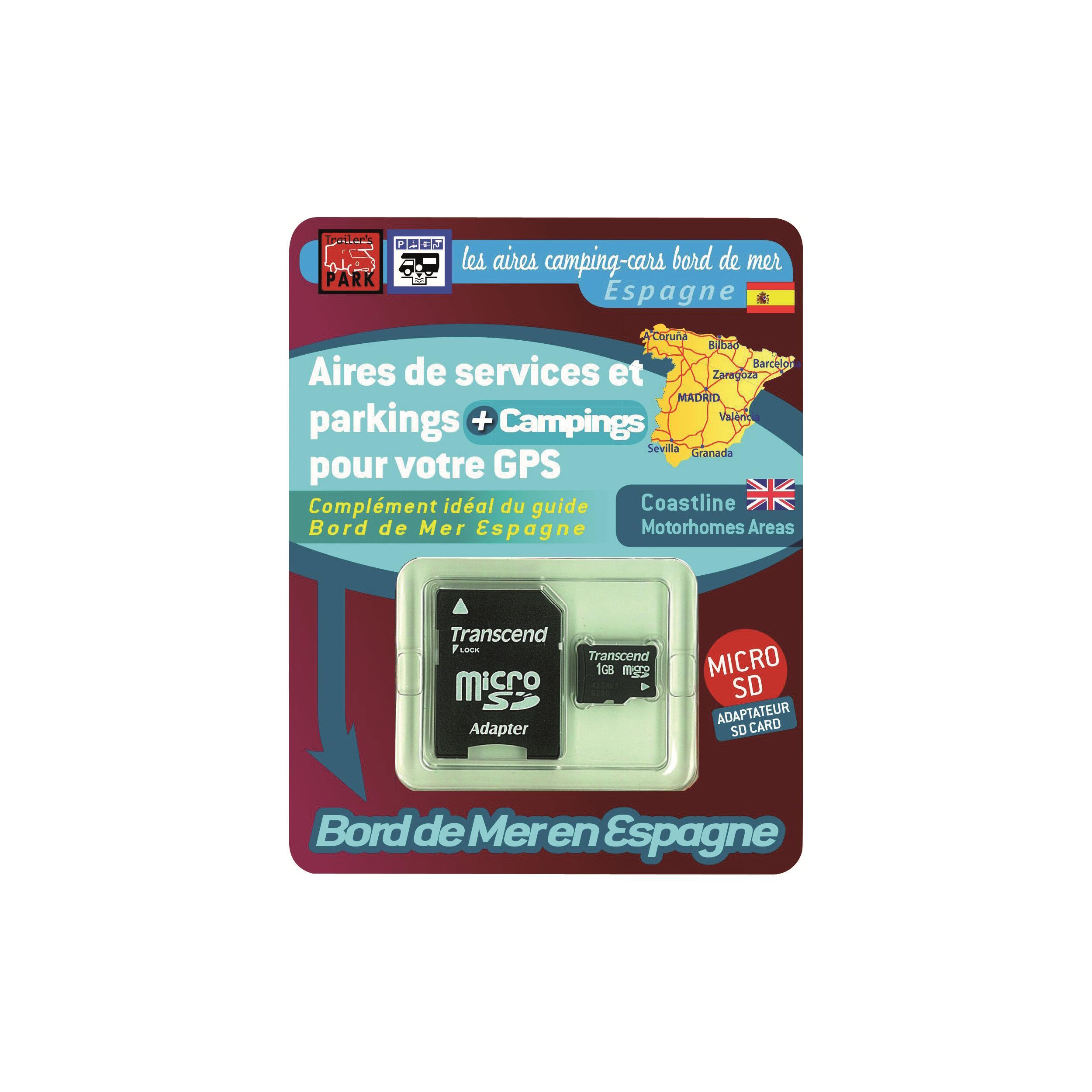 Carte SD pour GPS Garmin