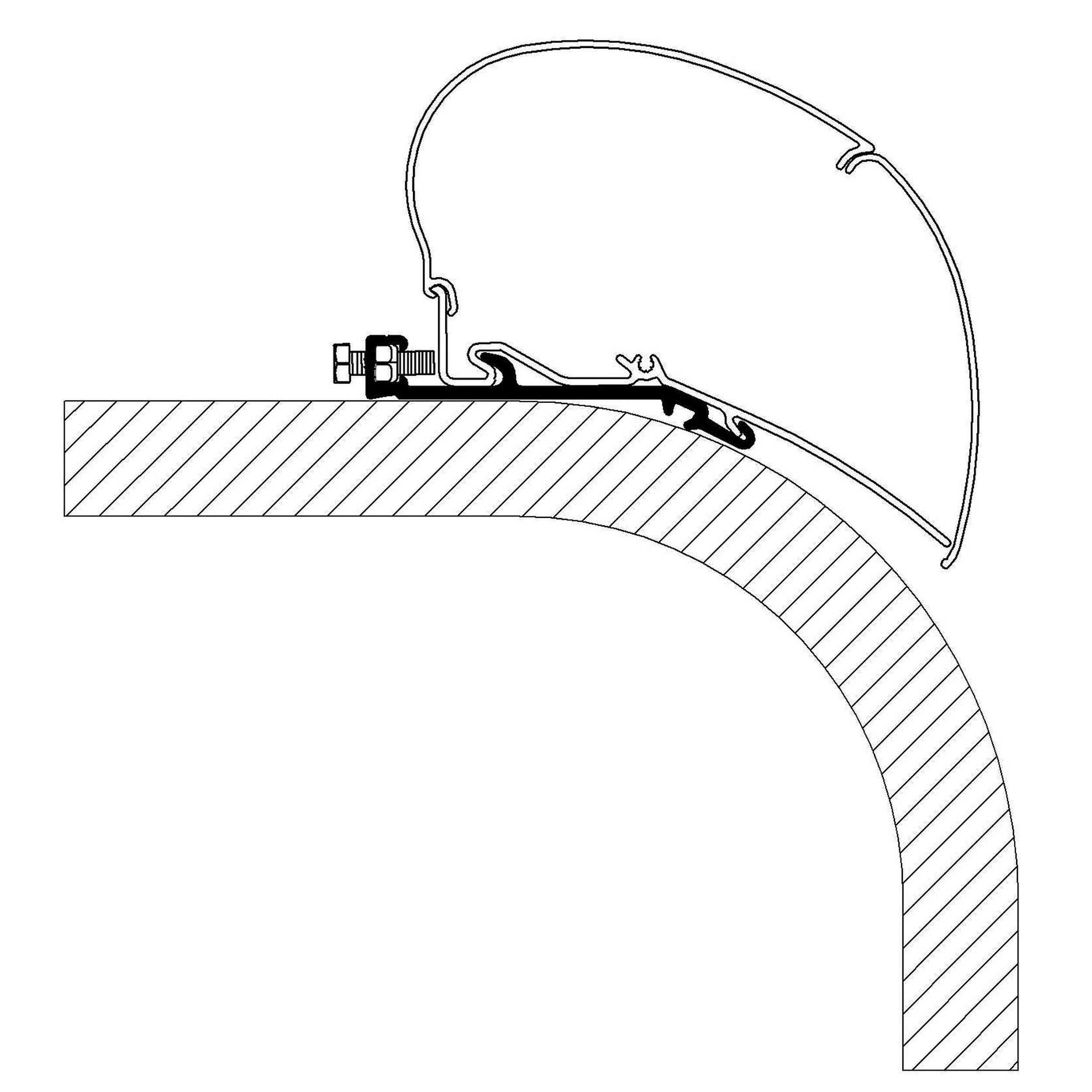 Adaptateur de stores flat