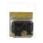 Cavaliers de fixation + vis pour filet de protection