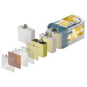 Batterie auxiliaire Professional AGM : 95 Ampères