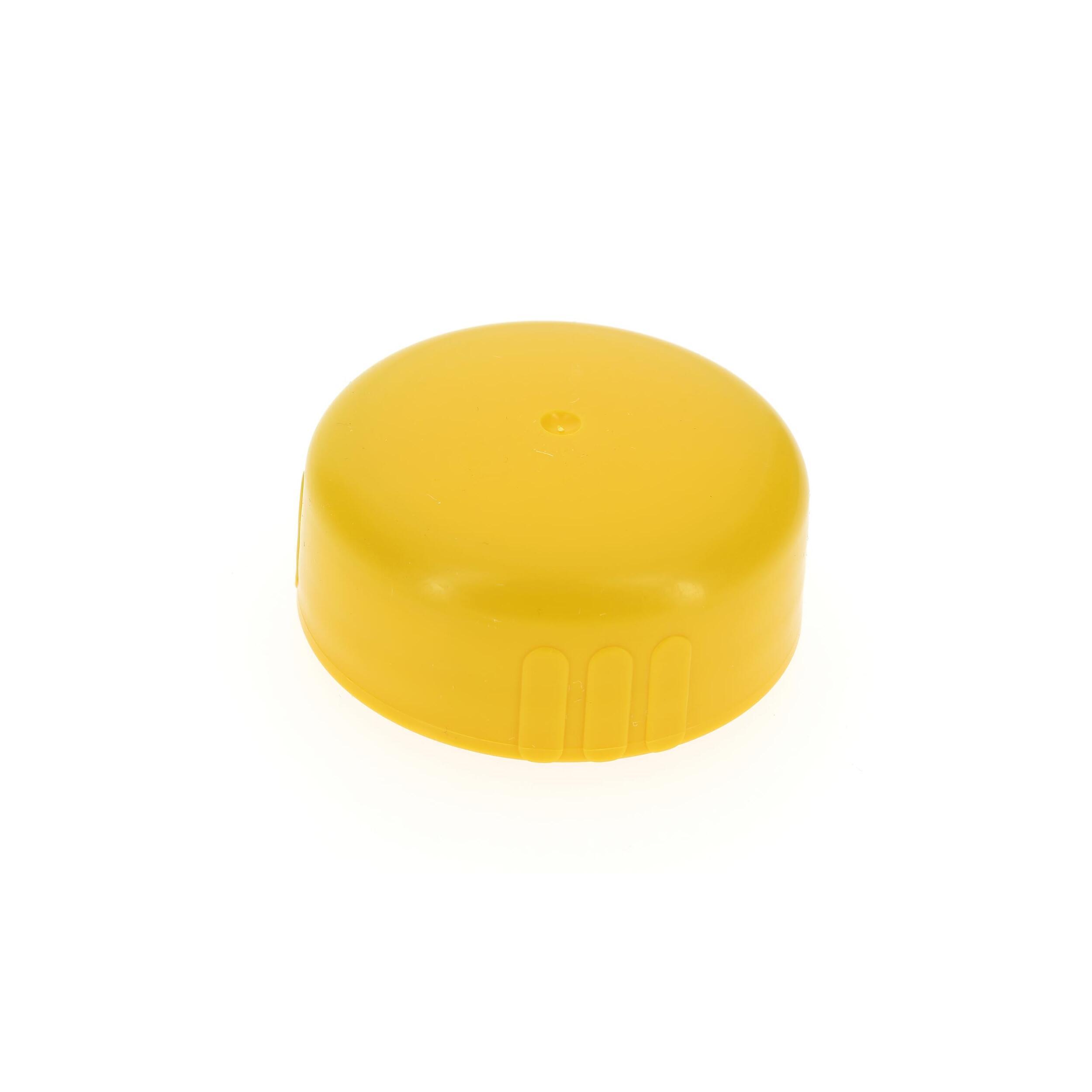 Bouchon à visser, joint inclus couleur jaune