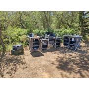 Meuble de rangement : 6 étagères Austral