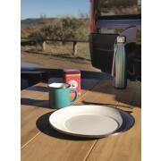 Pack 2 mugs en acier émaillé