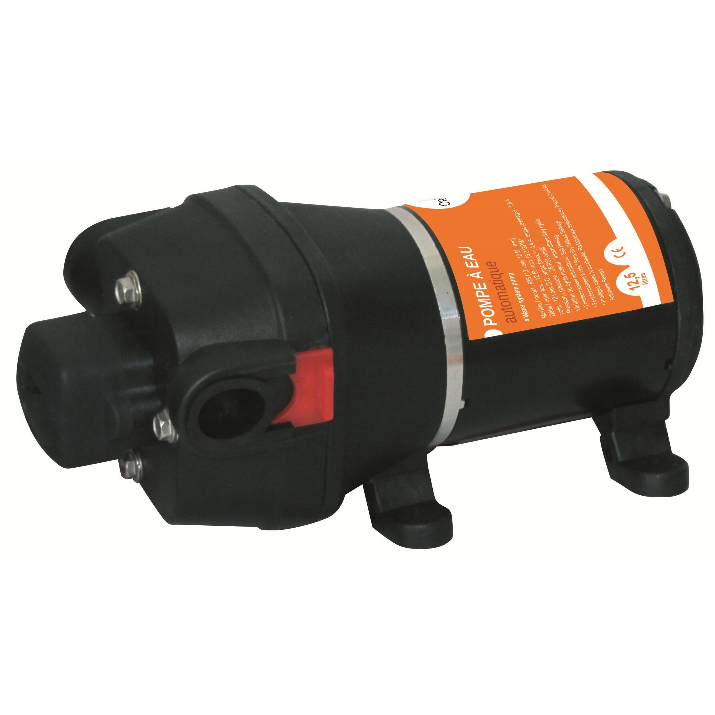 Pompe automatique 12 Volts : 12,5 litres / minute
