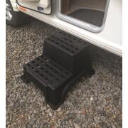 Marchepied plastique double