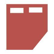 Prêt à dormir 100% coton GOOD NIGHT : 130 x 190 cm pan coupé gauche