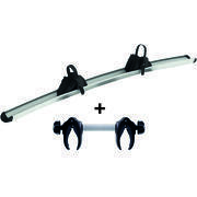 kit d'extension 3ᵉ ou 4ᵉ vélo pour porte-vélos : Excellent / Elite G2 4th Rail Kit anodised gray