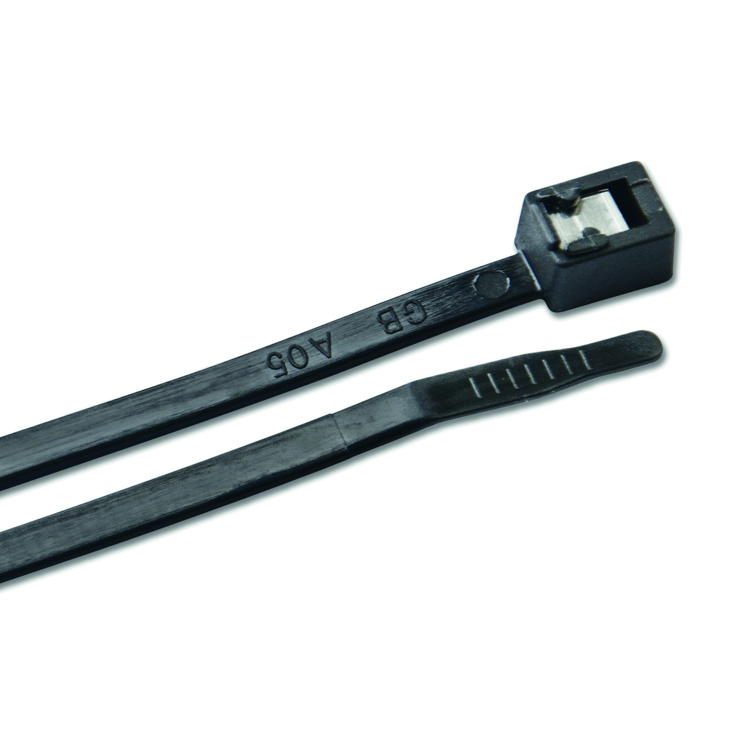 Collier de serrage Noir : Collier de serrage auto coupant N 28cm