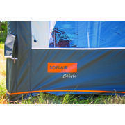 Auvent indépendant gonflable CELTIS AIR : Longueur 390 cm - Hauteur de montage 280-295 cm