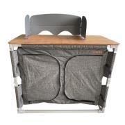 Pare-flammes à ventouses pour réchaud à gaz