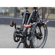 Vélo à assistance électrique pliant Folky : Noir 11Ah