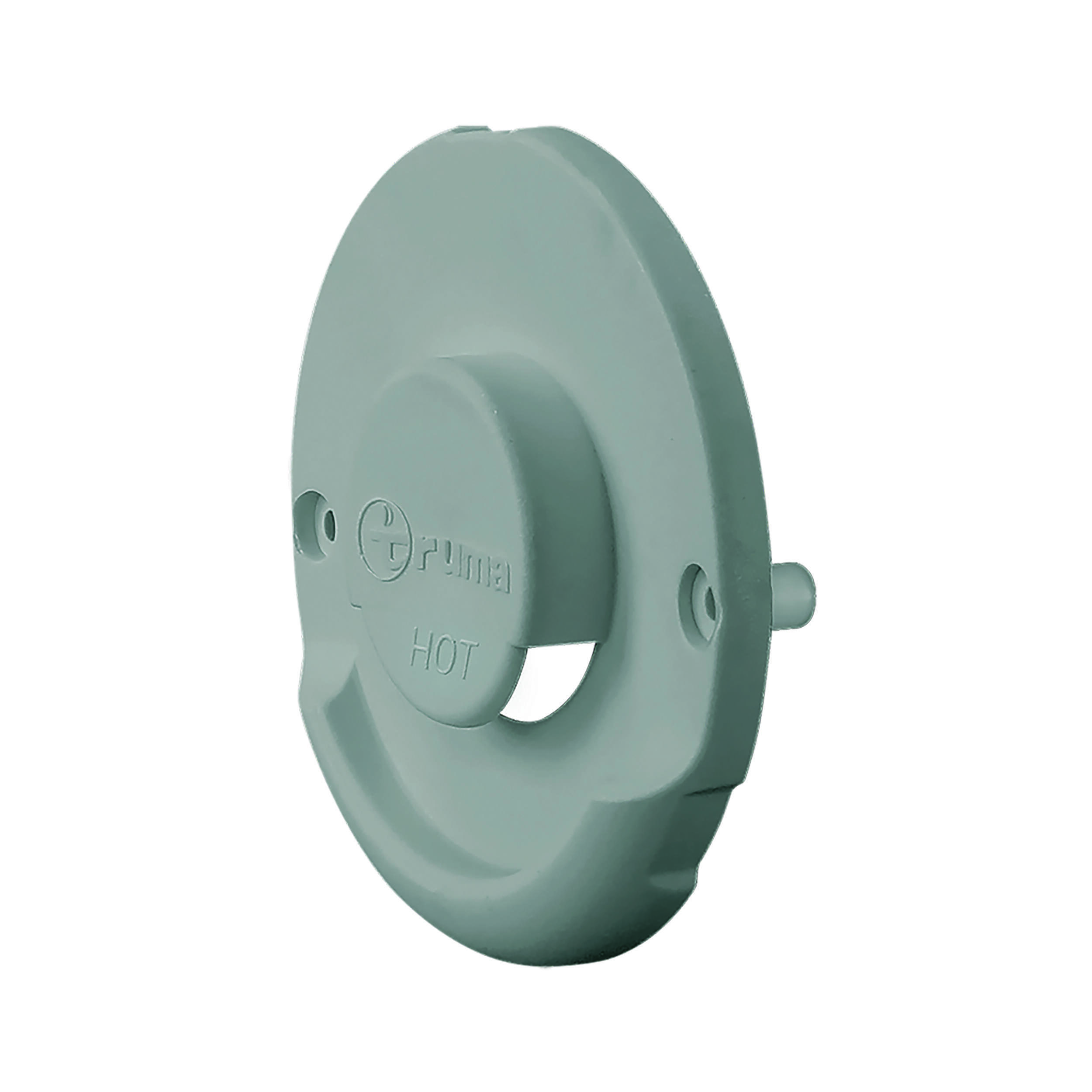 Partie extérieure pour kit cheminée latérale ZR80 : Gris clair