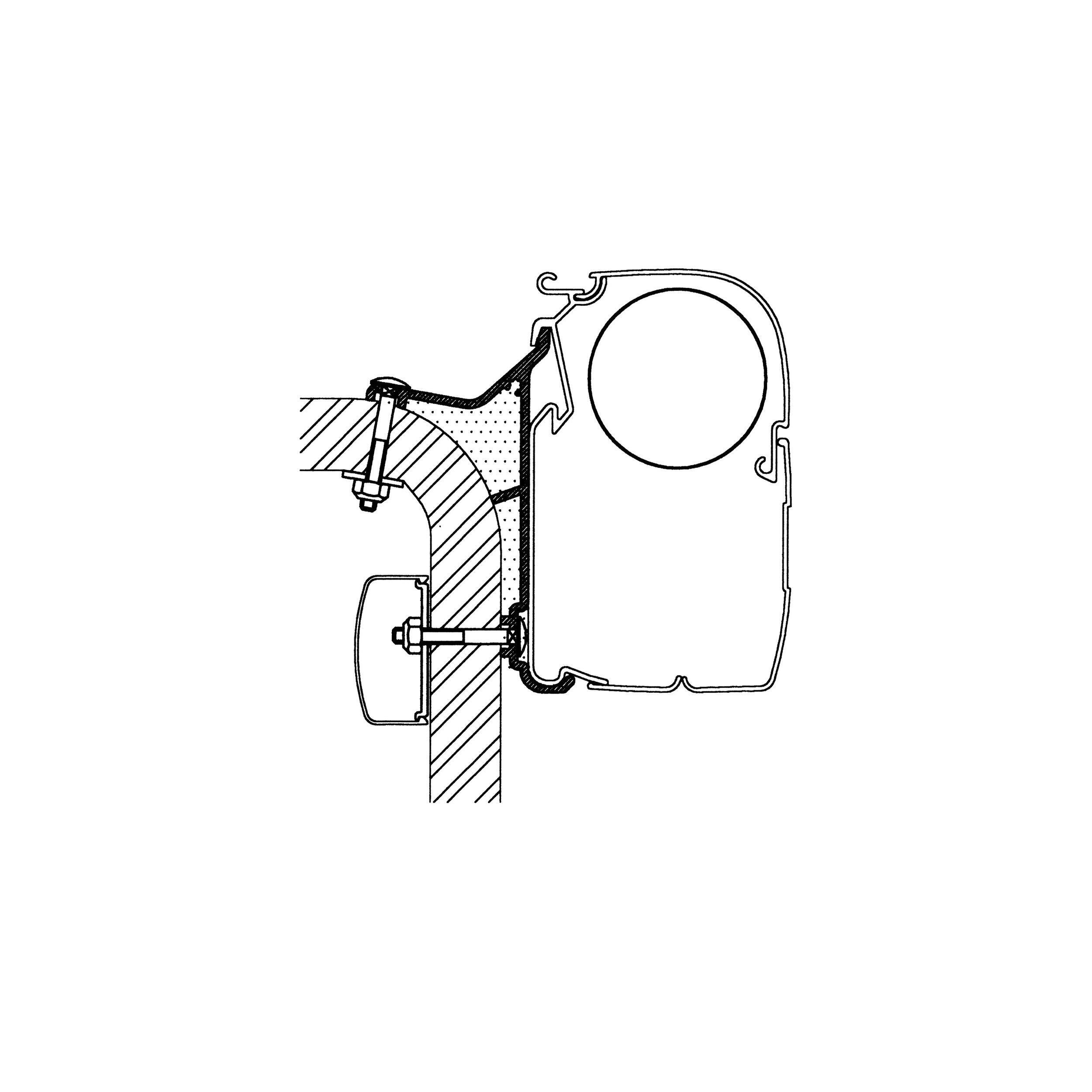 Adaptateur de stores Hymer Van / B2