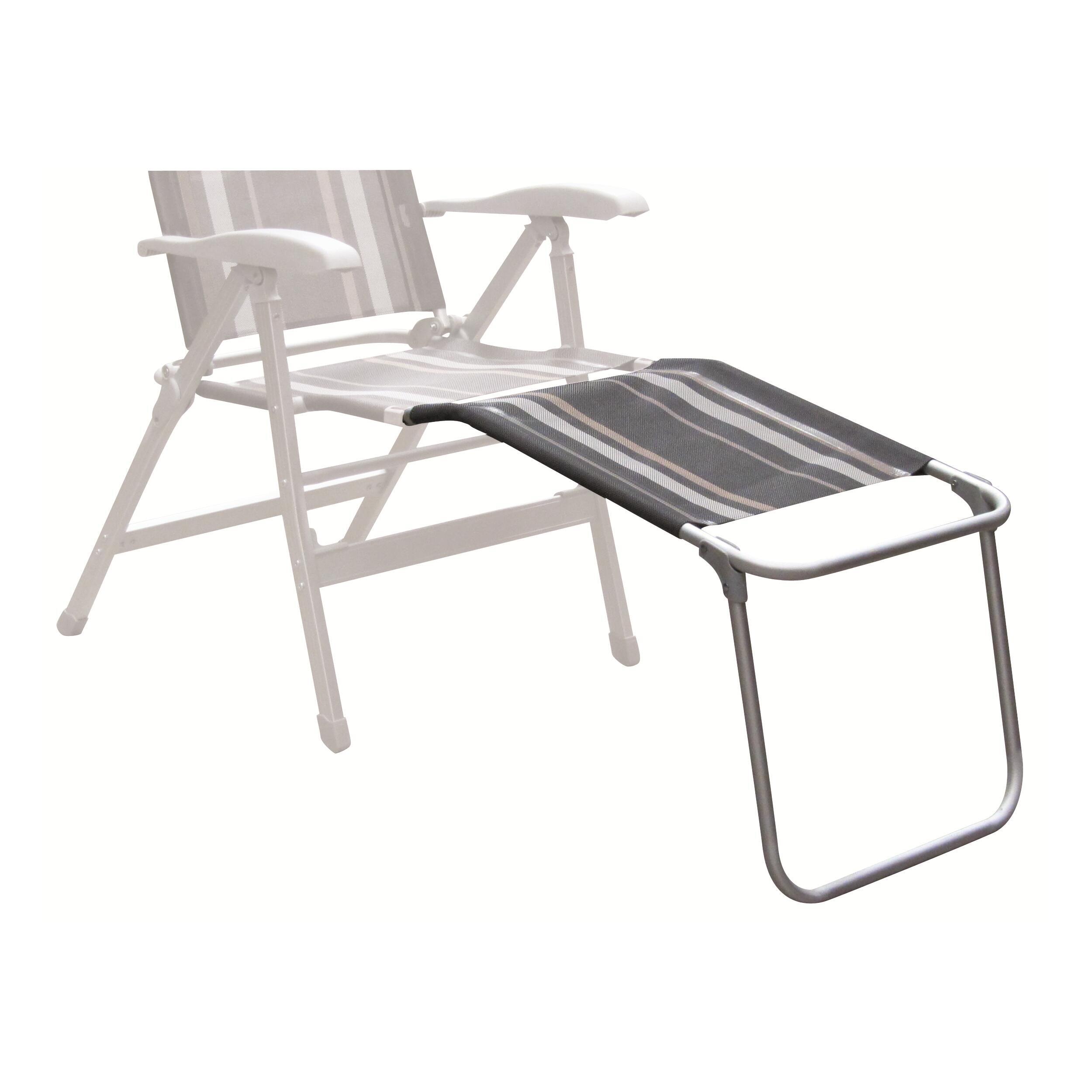 Repose-jambes : rayé vertical