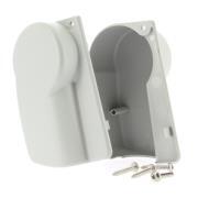 Jeu de caches : Embout boîtier store Alu G+D