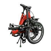 Vélo à assistance électrique pliant Folky : Rouge 16Ah