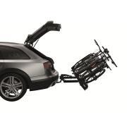 Porte-vélos basculant VeloSpace XT 13PIN sur boule d'attelage : 3 vélos