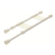 Barres de maintien : Modèle double étirable de 25 à 43 cm