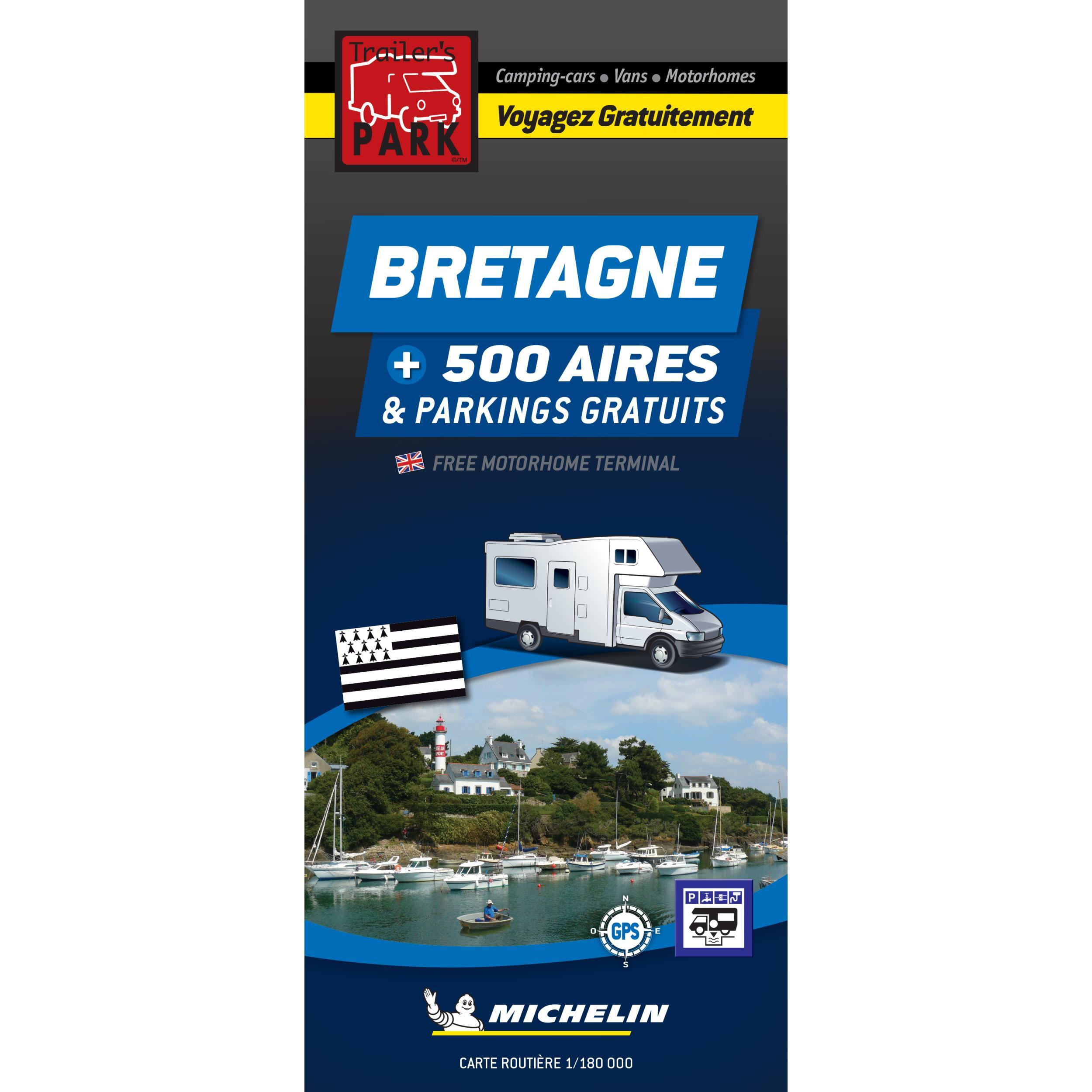 Cartes routières aires gratuites : Bretagne