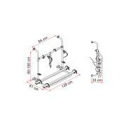 Porte-vélos Carry Bike pour camping car : Pro Autotrail