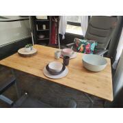 Lot de 4 assiettes plates en PLA