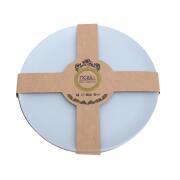 Lot de 4 assiettes plates en PLA
