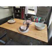 Lot de 4 assiettes plates en PLA