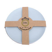 Lot de 4 assiettes plates en PLA