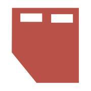 Prêt à dormir 100% coton GOOD NIGHT : 130 x 190 cm pan coupé droit