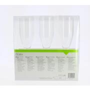 Pack 3 flûtes à champagne Volga