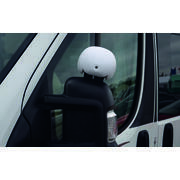 Miroir anti angle mort Spot : Coloris blanc