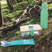 Boîte repas nomade : Verte