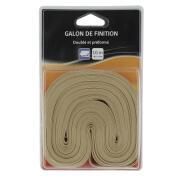 Galon de finition double et préformé : Beige